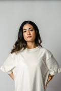 CREAM BAHUT BADHI T-SHIRT