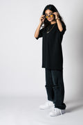 BLACK BAHUT BADHI T-SHIRT